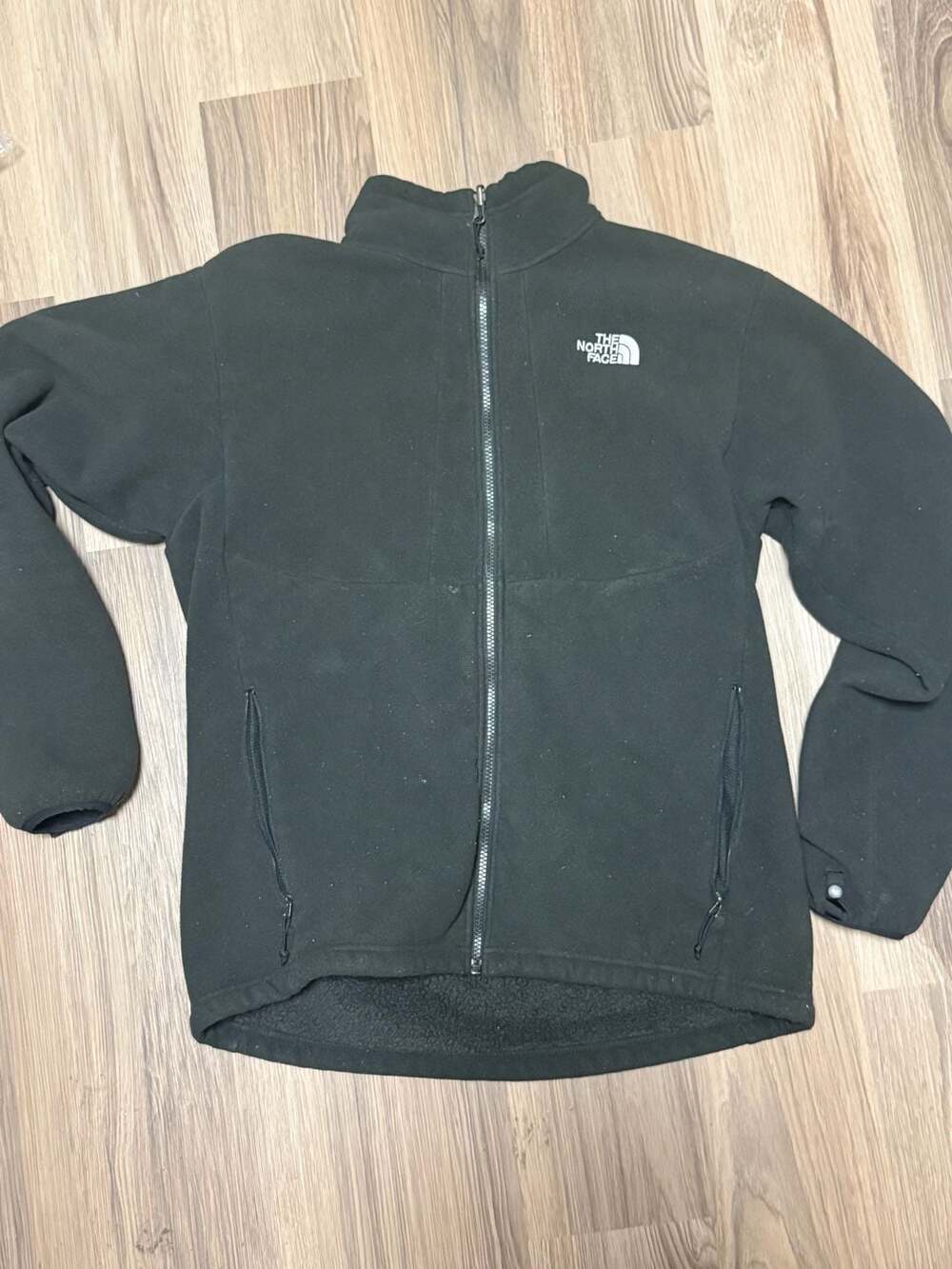 The North Face Men's Full Zip Fleece Jacket Black